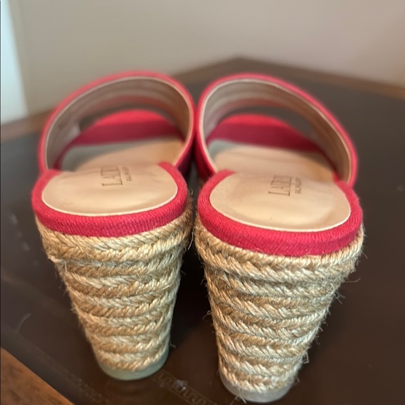 Ralph Lauren Karlis red sandals Size 8 - Picture 3 of 4